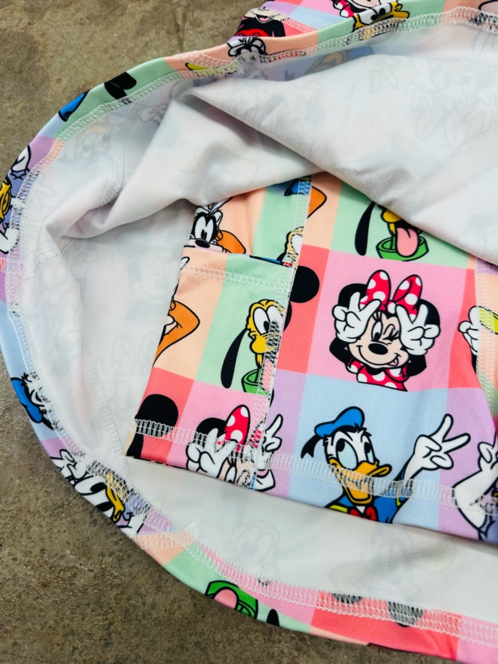 Disney Character Crop Top & Skirt Set - Pastel Multicolor - Picture 3 of 5